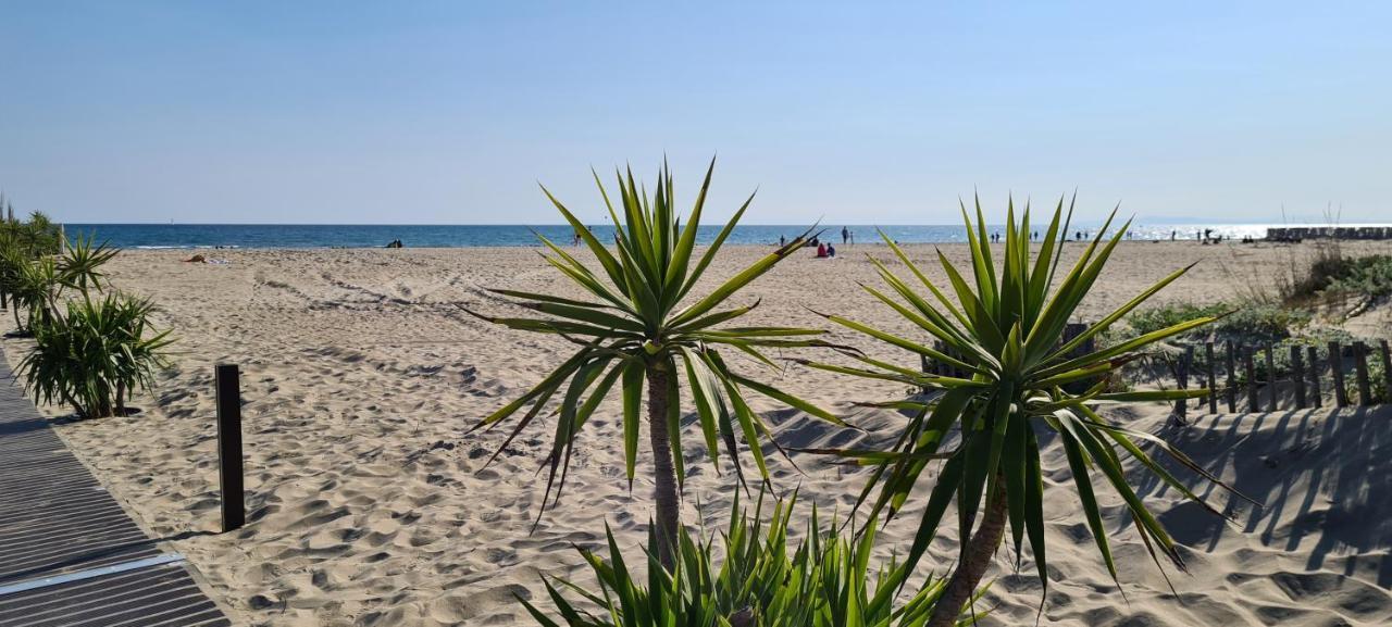 Joli T2 Avec Jardin Plage Richelieu - 6 Personnes Agde Exterior foto